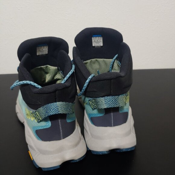 Hoka One One Trail Code GTX Blueglass Castlerock Hiking Boots Women's Size 11 B - Picture 5 of 9